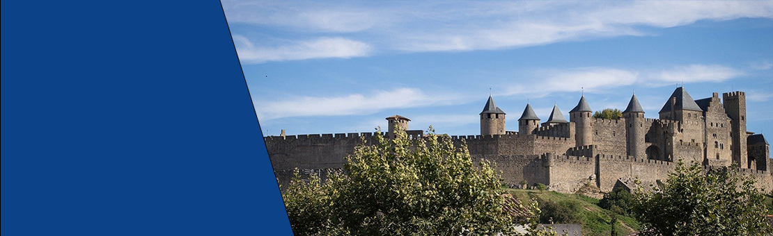 Die Burg und die Wehrmauer von Carcassonne